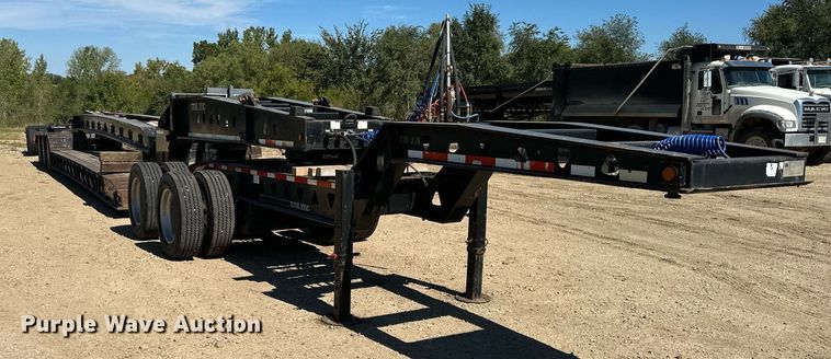 image for item DV1020 2004 Trail King TK120HDG-553  lowboy equipment trailer