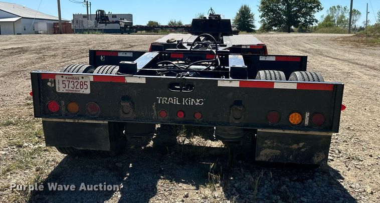 image for item DV1020 2004 Trail King TK120HDG-553  lowboy equipment trailer
