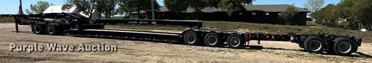 image for item DV1020 2004 Trail King TK120HDG-553  lowboy equipment trailer