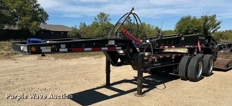 image for item DV1020 2004 Trail King TK120HDG-553  lowboy equipment trailer