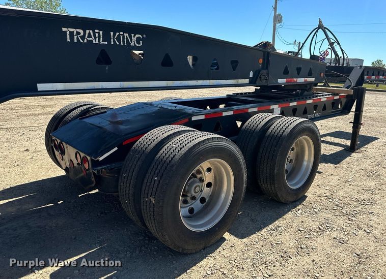 image for item DV1020 2004 Trail King TK120HDG-553  lowboy equipment trailer