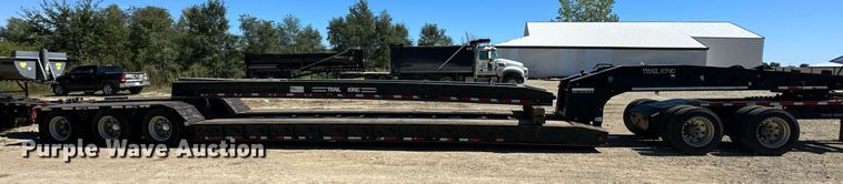 image for item DV1020 2004 Trail King TK120HDG-553  lowboy equipment trailer