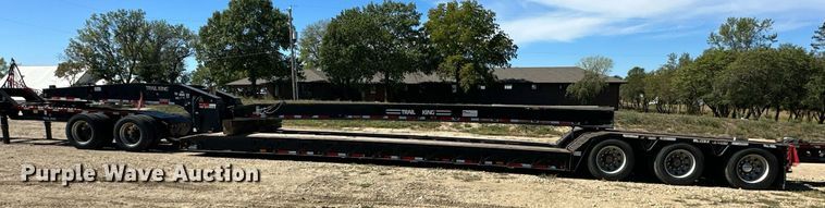 image for item DV1020 2004 Trail King TK120HDG-553  lowboy equipment trailer