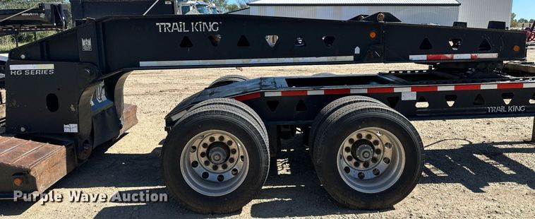 image for item DV1020 2004 Trail King TK120HDG-553  lowboy equipment trailer