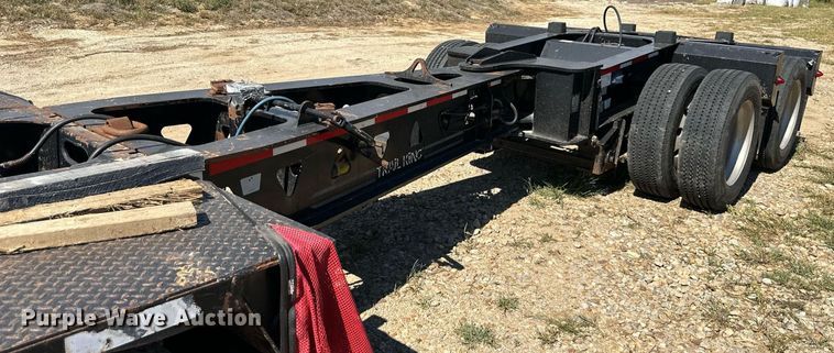 image for item DV1020 2004 Trail King TK120HDG-553  lowboy equipment trailer