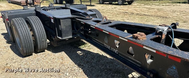 image for item DV1020 2004 Trail King TK120HDG-553  lowboy equipment trailer