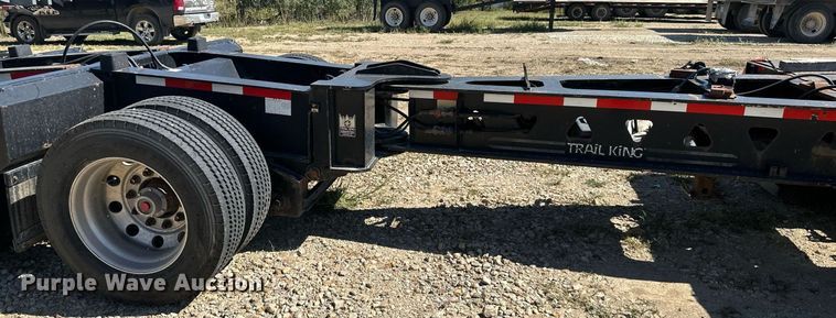 image for item DV1020 2004 Trail King TK120HDG-553  lowboy equipment trailer