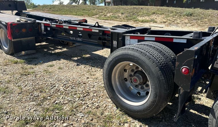 image for item DV1020 2004 Trail King TK120HDG-553  lowboy equipment trailer