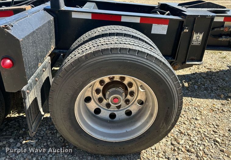 image for item DV1020 2004 Trail King TK120HDG-553  lowboy equipment trailer