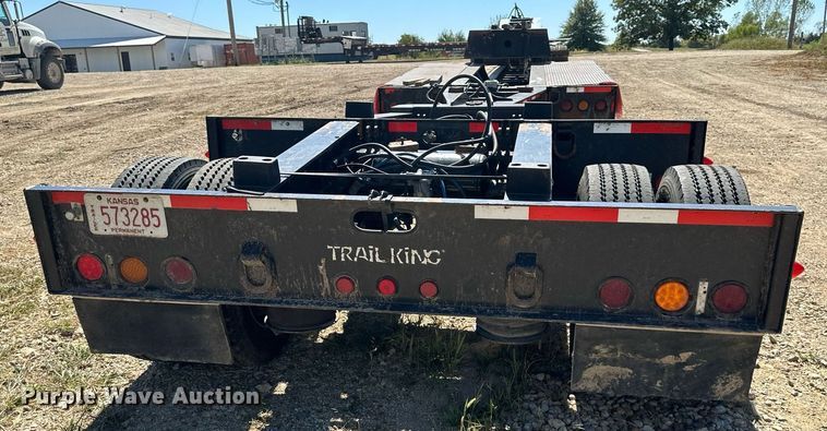 image for item DV1020 2004 Trail King TK120HDG-553  lowboy equipment trailer