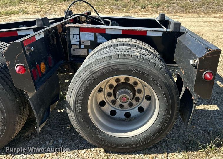 image for item DV1020 2004 Trail King TK120HDG-553  lowboy equipment trailer