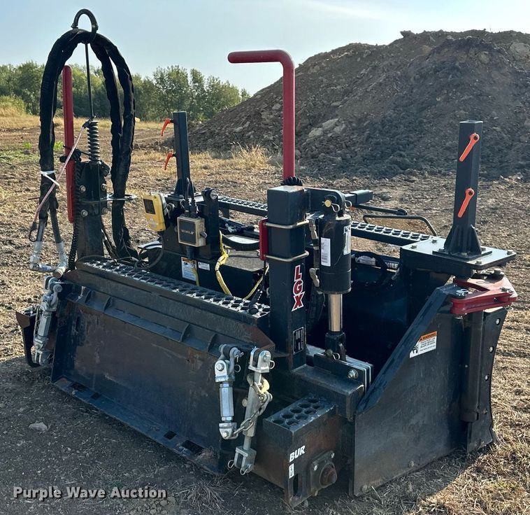 image for item DV1022 Burchland LGX  skid steer laser grader