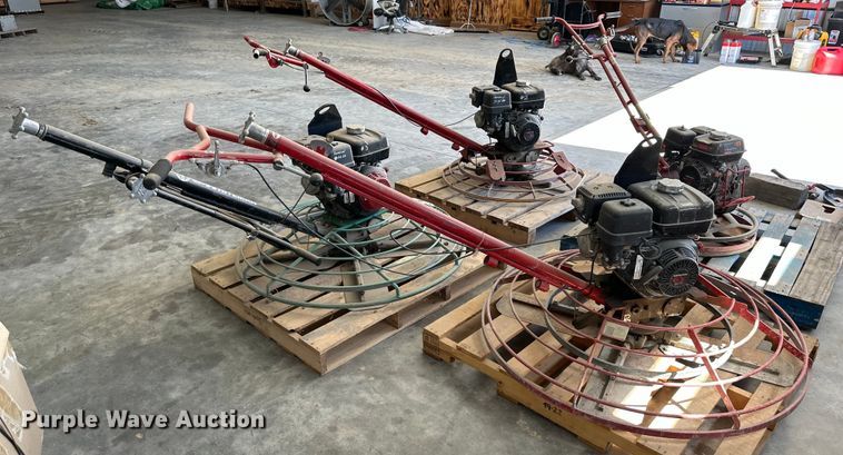 image for item DV1039 (4) power trowels