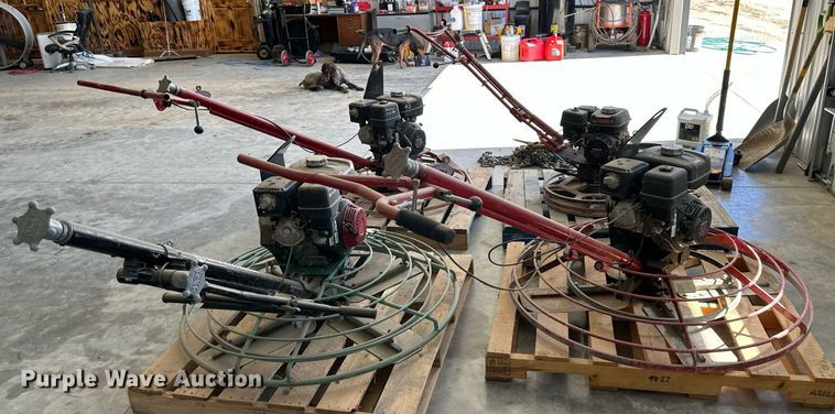 image for item DV1039 (4) power trowels