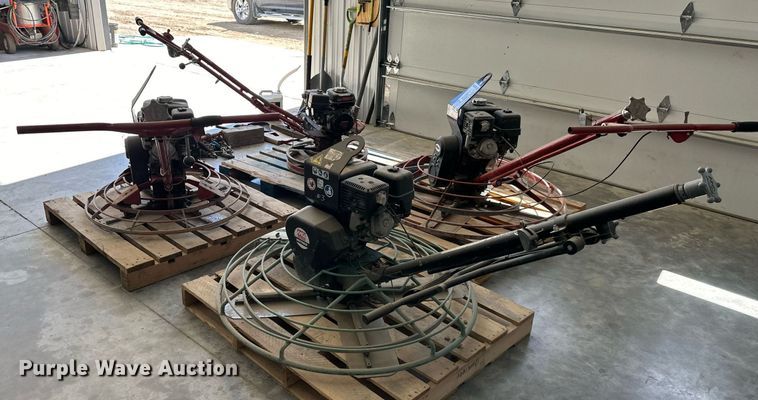 image for item DV1039 (4) power trowels