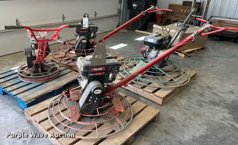 image for item DV1039 (4) power trowels