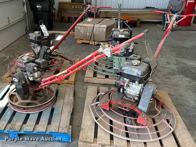 image for item DV1039 (4) power trowels