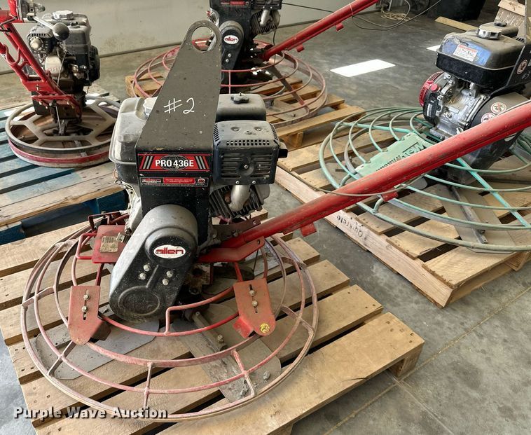 image for item DV1039 (4) power trowels