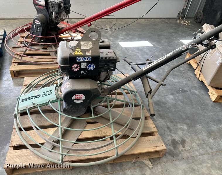 image for item DV1039 (4) power trowels