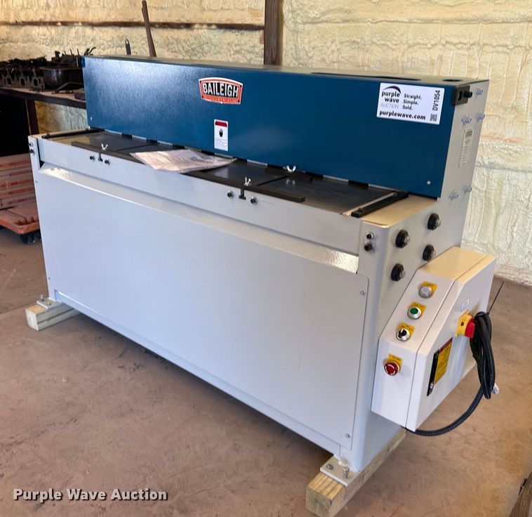 image for item DV1054 2022 Baileigh SH6010  metal shear