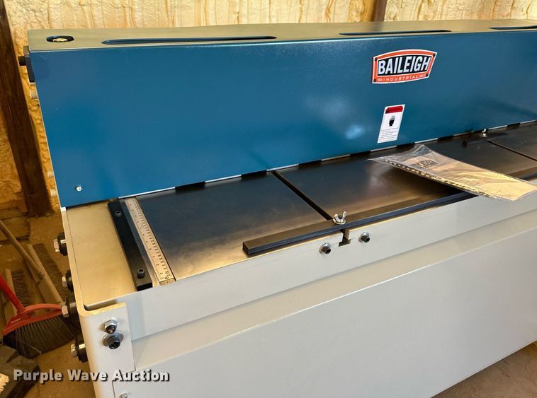 image for item DV1054 2022 Baileigh SH6010  metal shear