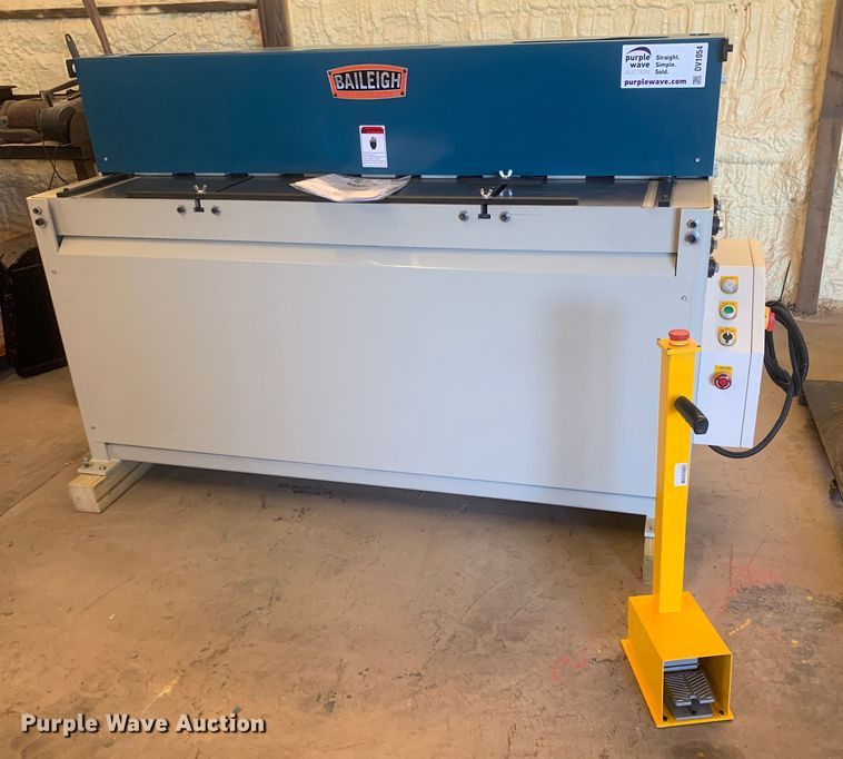 image for item DV1054 2022 Baileigh SH6010  metal shear