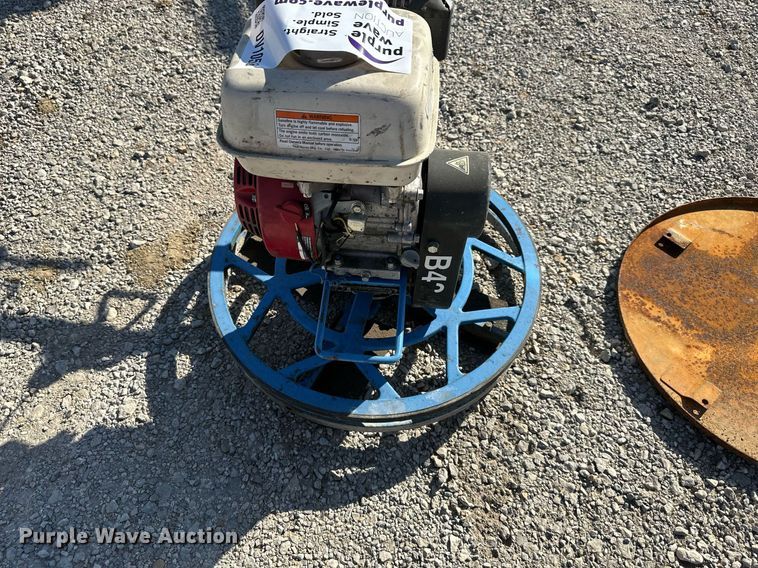 image for item DV1056 2017 Bartell B424  power trowel