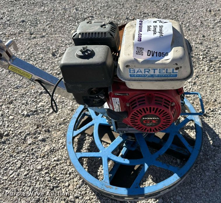 image for item DV1056 2017 Bartell B424  power trowel