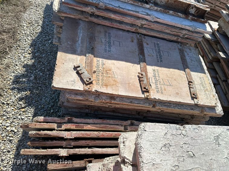 image for item DV1058 Simplex  concrete forms