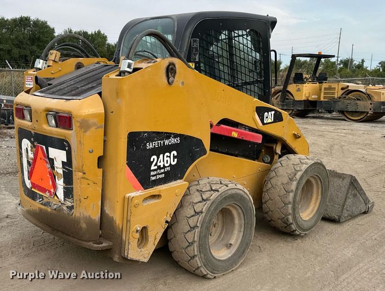 image for item DW2762 2012 Caterpillar 246C  skid steer loader