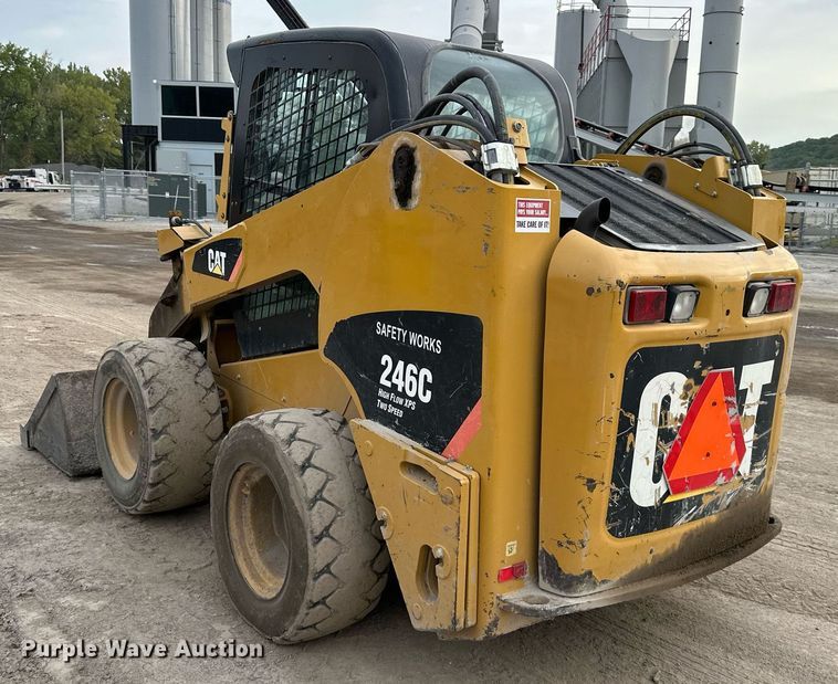 image for item DW2762 2012 Caterpillar 246C  skid steer loader