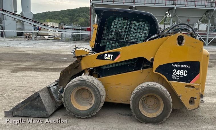 image for item DW2762 2012 Caterpillar 246C  skid steer loader
