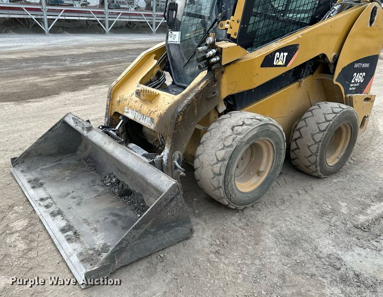 image for item DW2762 2012 Caterpillar 246C  skid steer loader