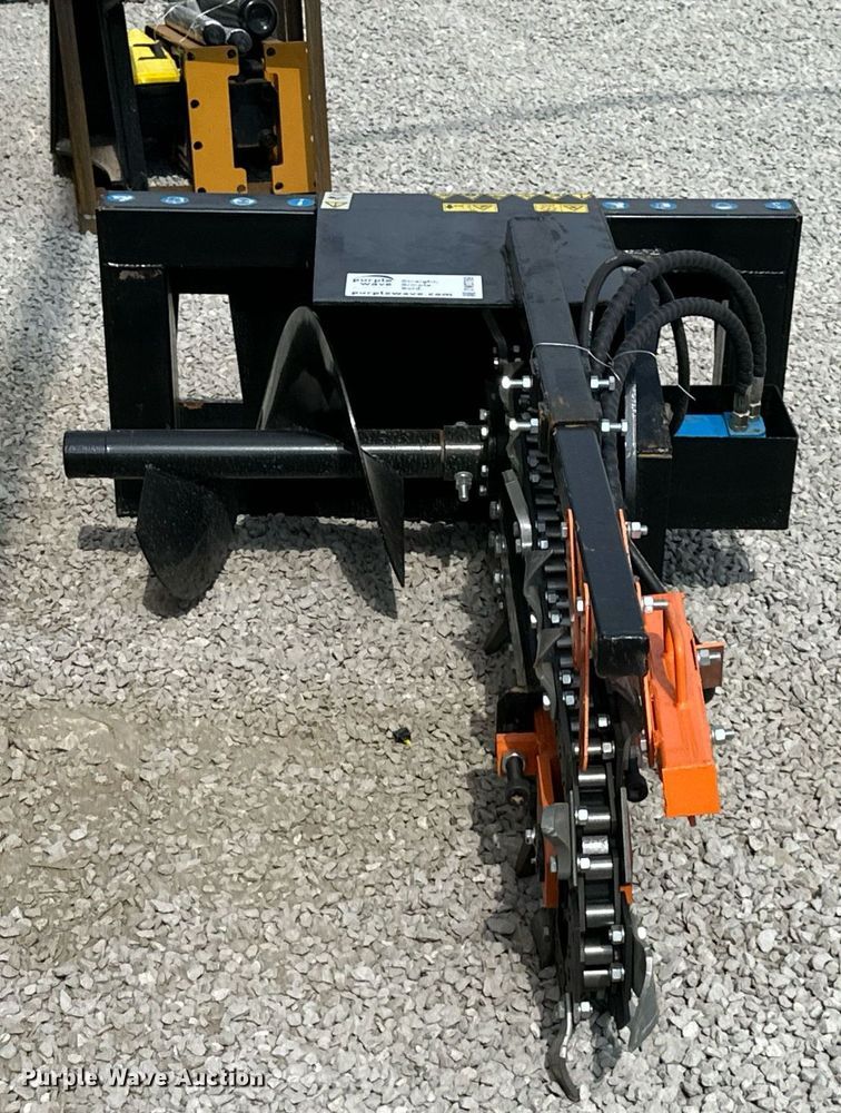 image for item DW2769 2023 Mower King ECSSCT72  skid steer trencher