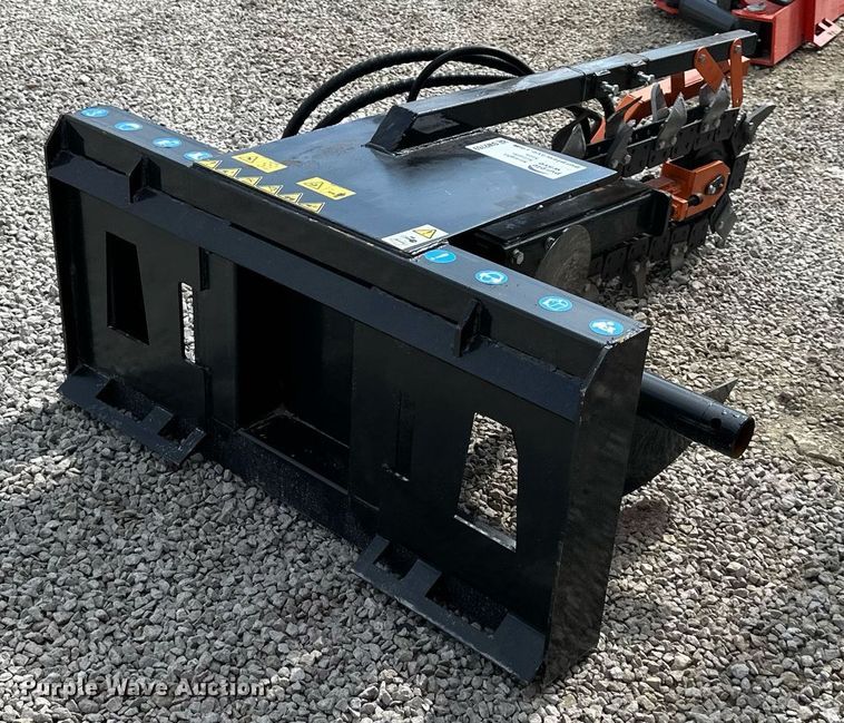 image for item DW2769 2023 Mower King ECSSCT72  skid steer trencher