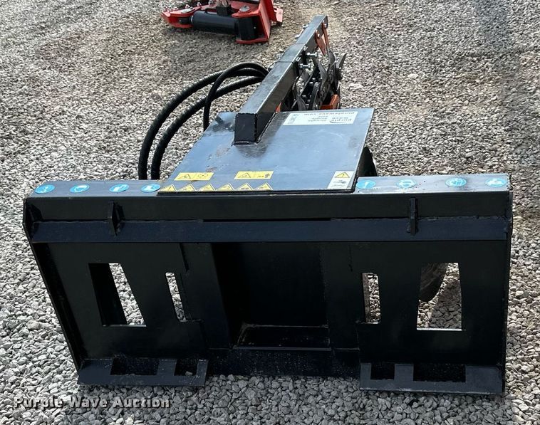 image for item DW2769 2023 Mower King ECSSCT72  skid steer trencher