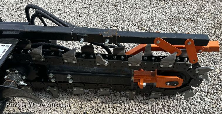 image for item DW2769 2023 Mower King ECSSCT72  skid steer trencher