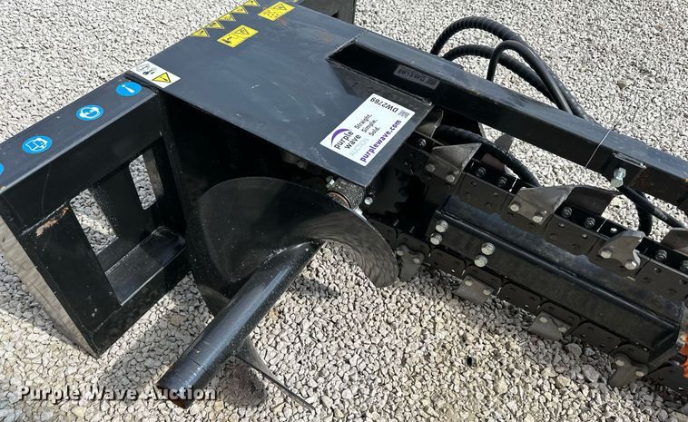 image for item DW2769 2023 Mower King ECSSCT72  skid steer trencher
