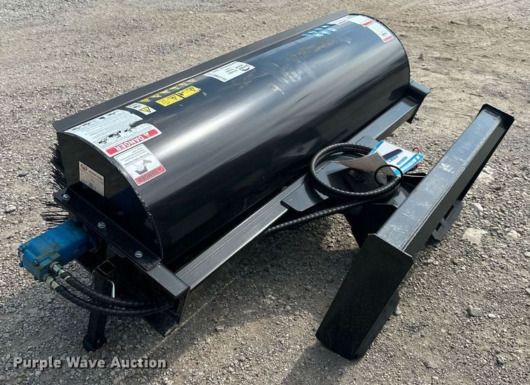 image for item DW2772 2023 Mower King SSAB72  skid steer broom