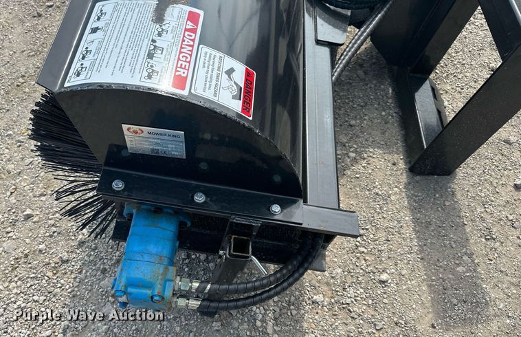 image for item DW2772 2023 Mower King SSAB72  skid steer broom