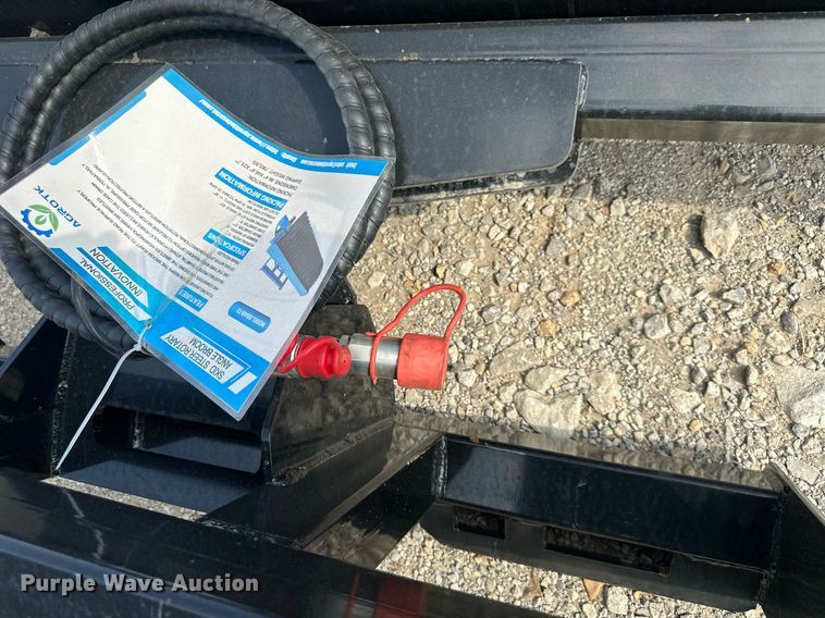 image for item DW2772 2023 Mower King SSAB72  skid steer broom