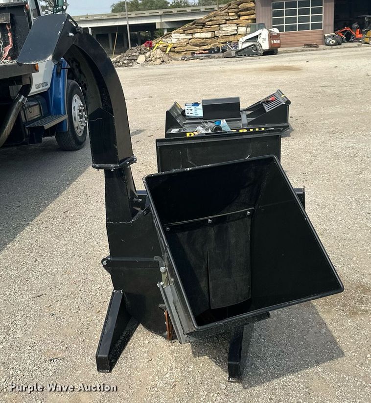 image for item DW2773 2023 Mower King SSBX42S  skid steer wood chipper