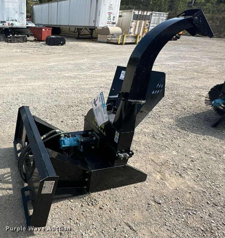 image for item DW2773 2023 Mower King SSBX42S  skid steer wood chipper