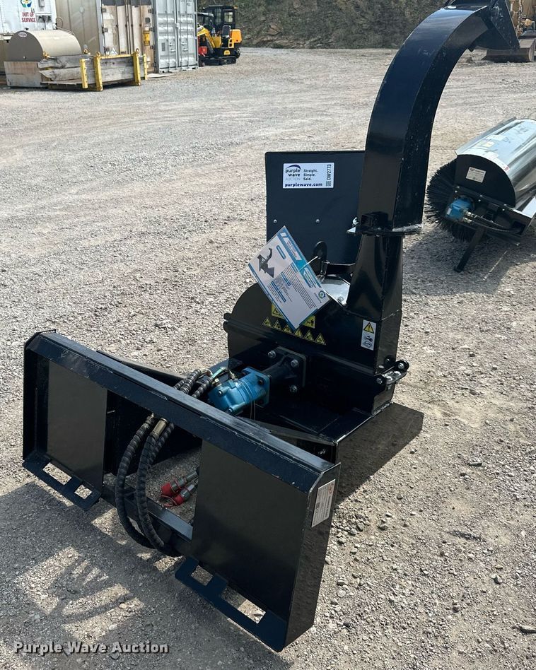 image for item DW2773 2023 Mower King SSBX42S  skid steer wood chipper
