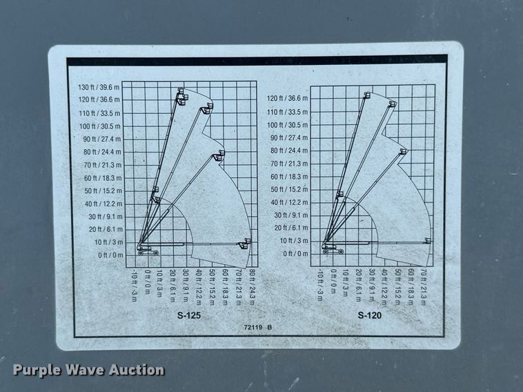 image for item ID9383 2017 Genie S-125  boom lift