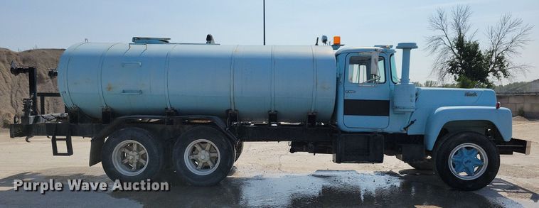 image for item IQ9942 1966 Mack  water truck
