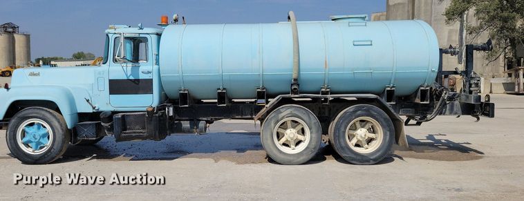 image for item IQ9942 1966 Mack  water truck