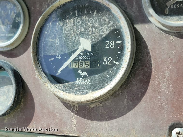 image for item IQ9942 1966 Mack  water truck