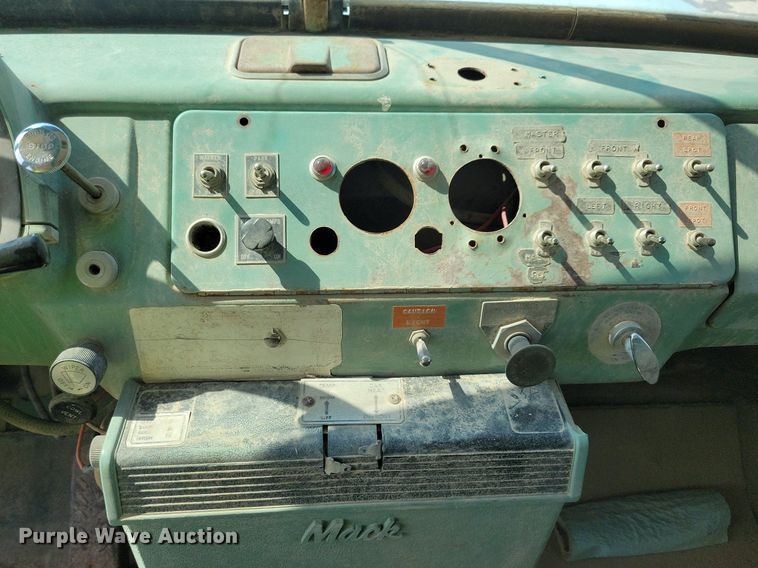 image for item IQ9942 1966 Mack  water truck