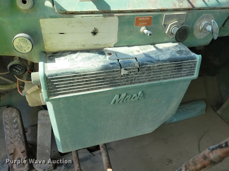 image for item IQ9942 1966 Mack  water truck